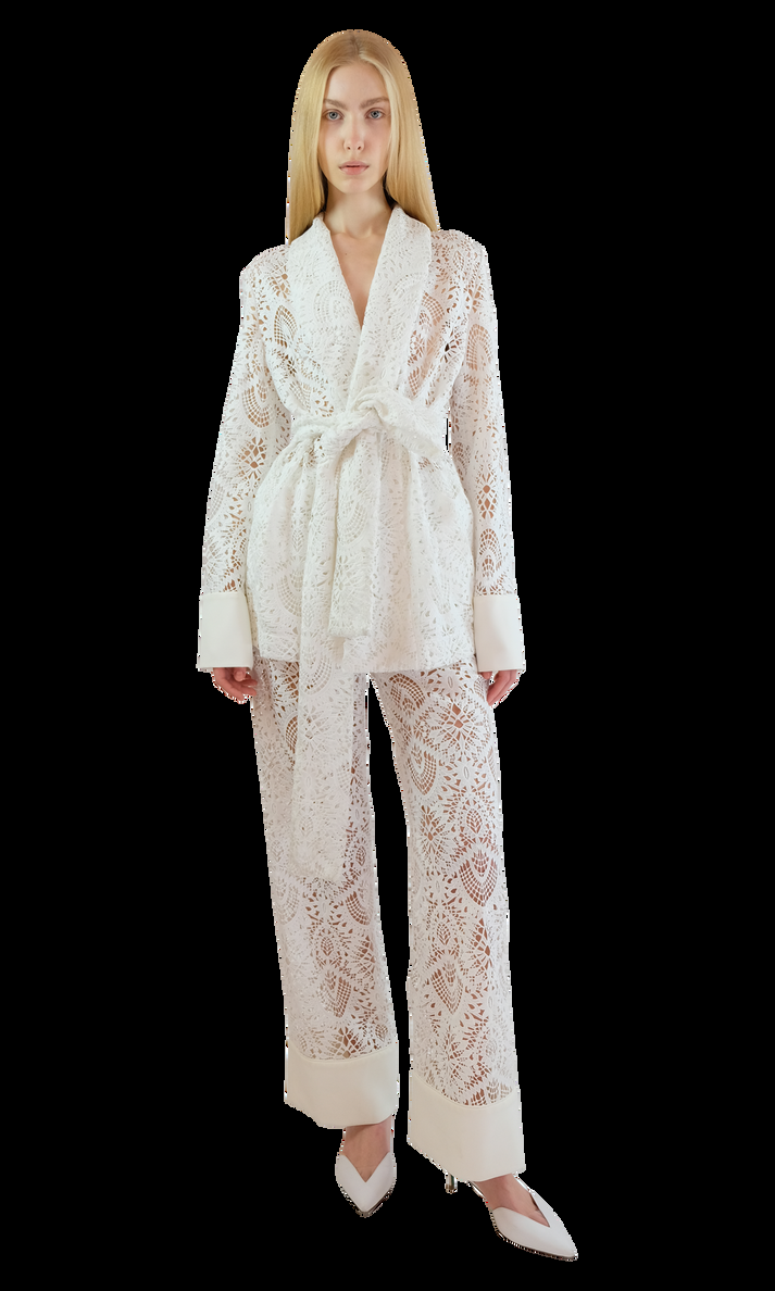 Sara Battaglia Lace Jacket