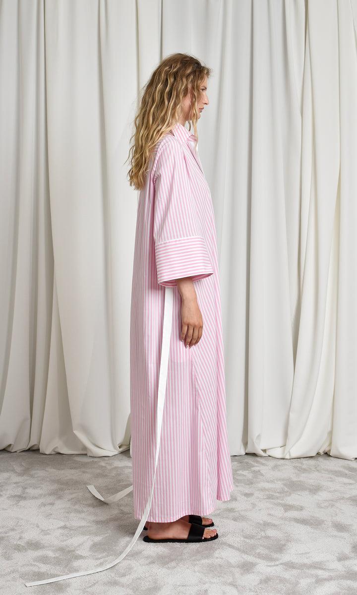 Sara Battaglia Long Chemisier Dress