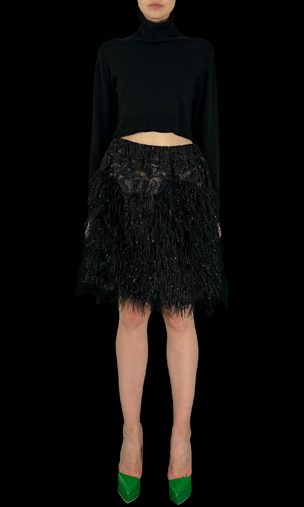 Sara Battaglia Magia Mini Skirt