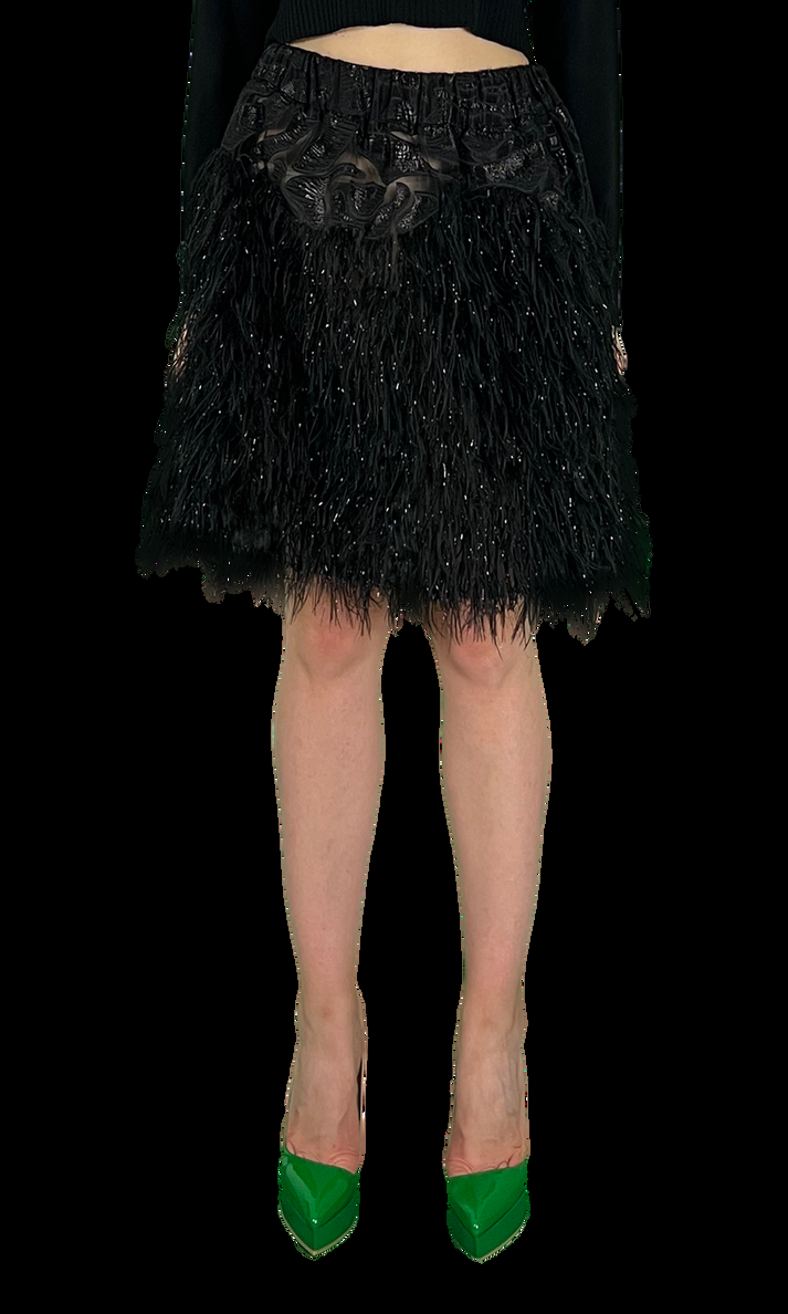 Sara Battaglia Magia Mini Skirt