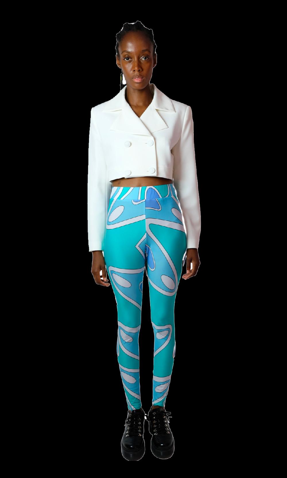 Sara Battaglia Ocean Leggings