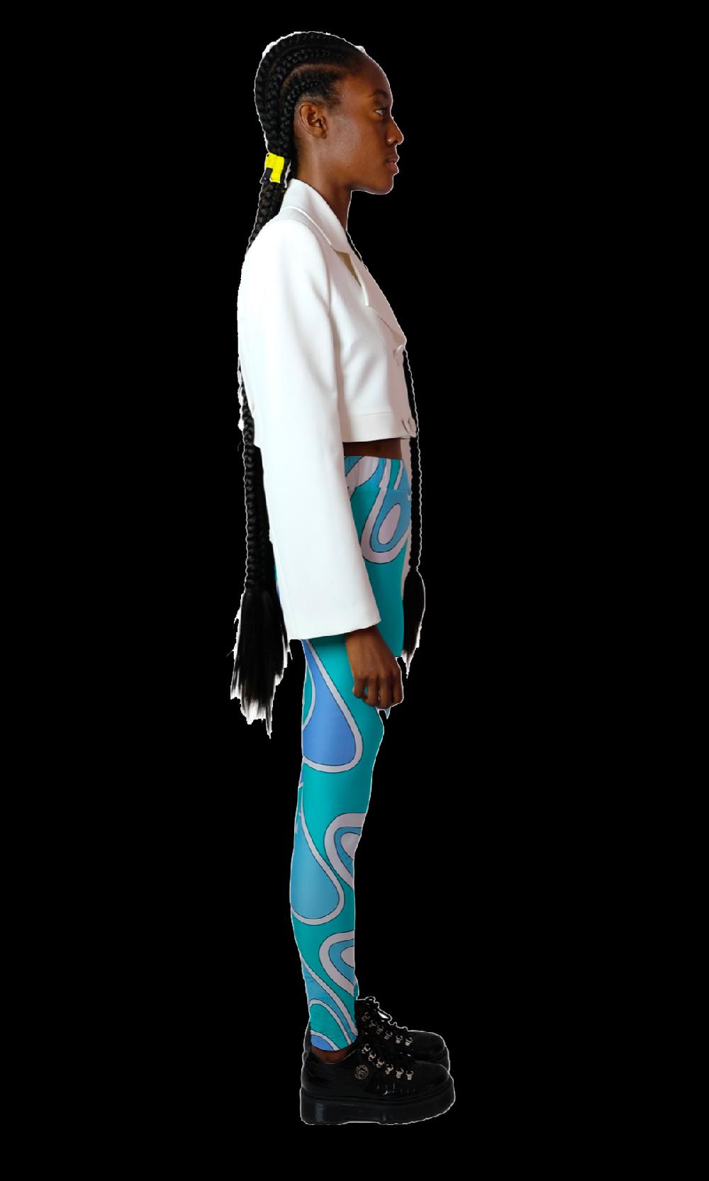 Sara Battaglia Ocean Leggings