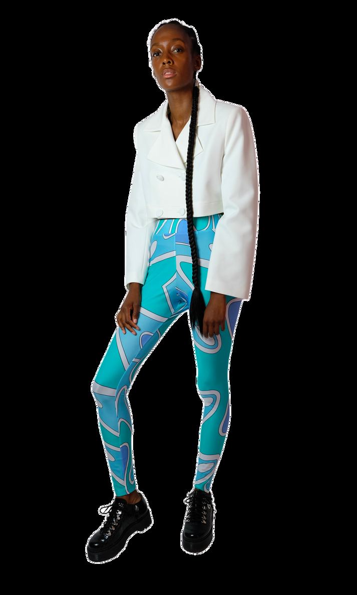 Sara Battaglia Ocean Leggings
