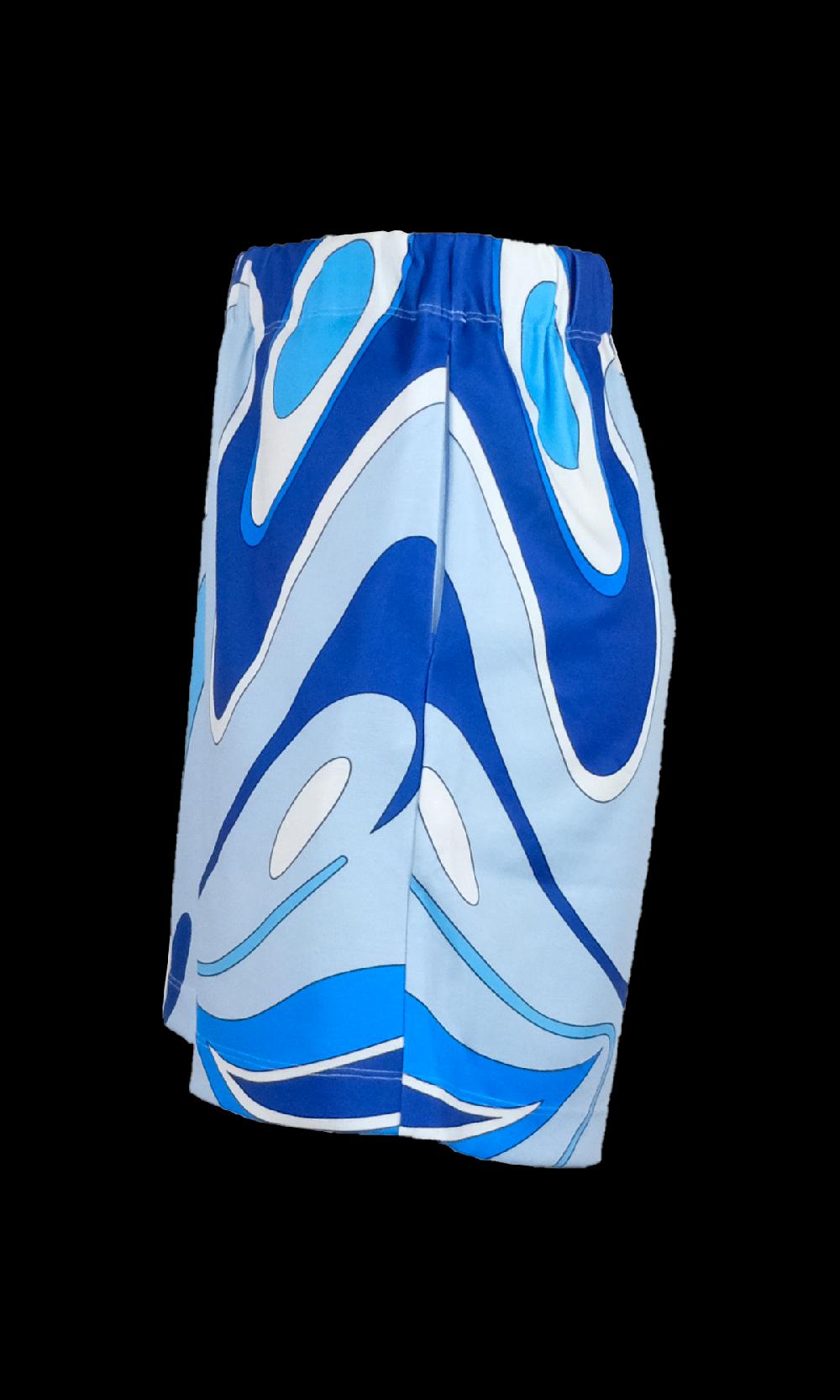 Sara Battaglia Printed Shorts