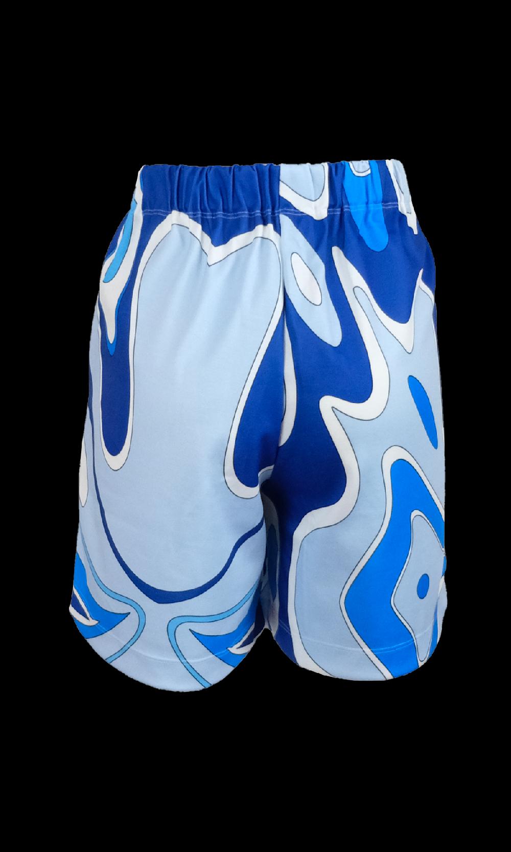 Sara Battaglia Printed Shorts