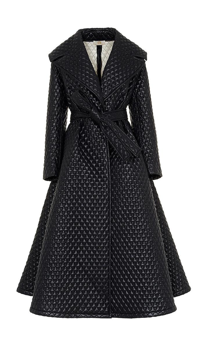 Sara Battaglia Quilted Coat