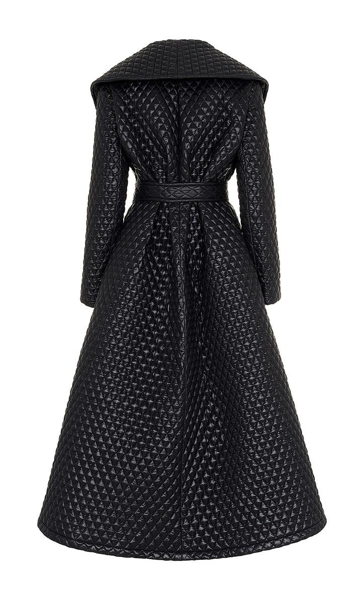 Sara Battaglia Quilted Coat