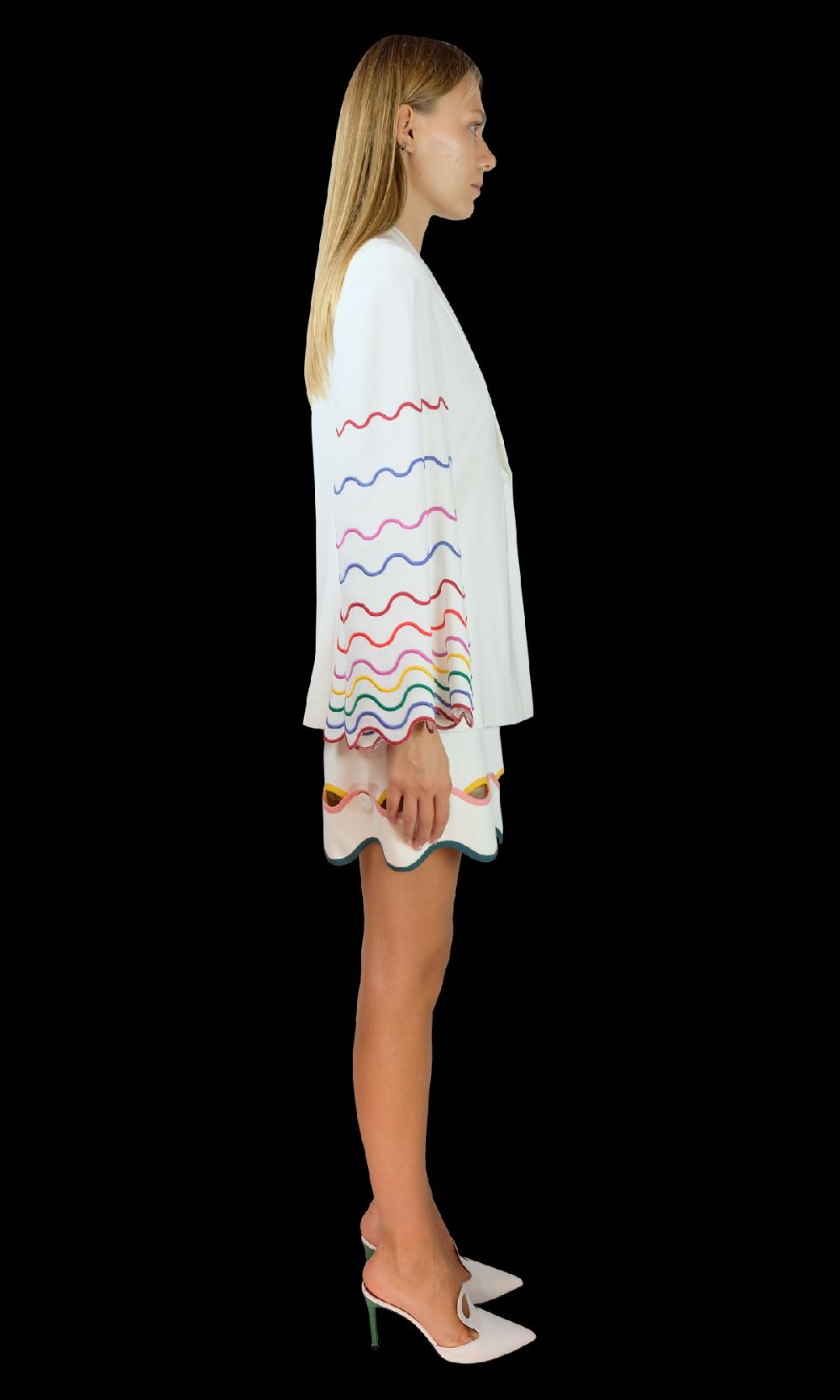 Sara Battaglia Rainbow Jacket