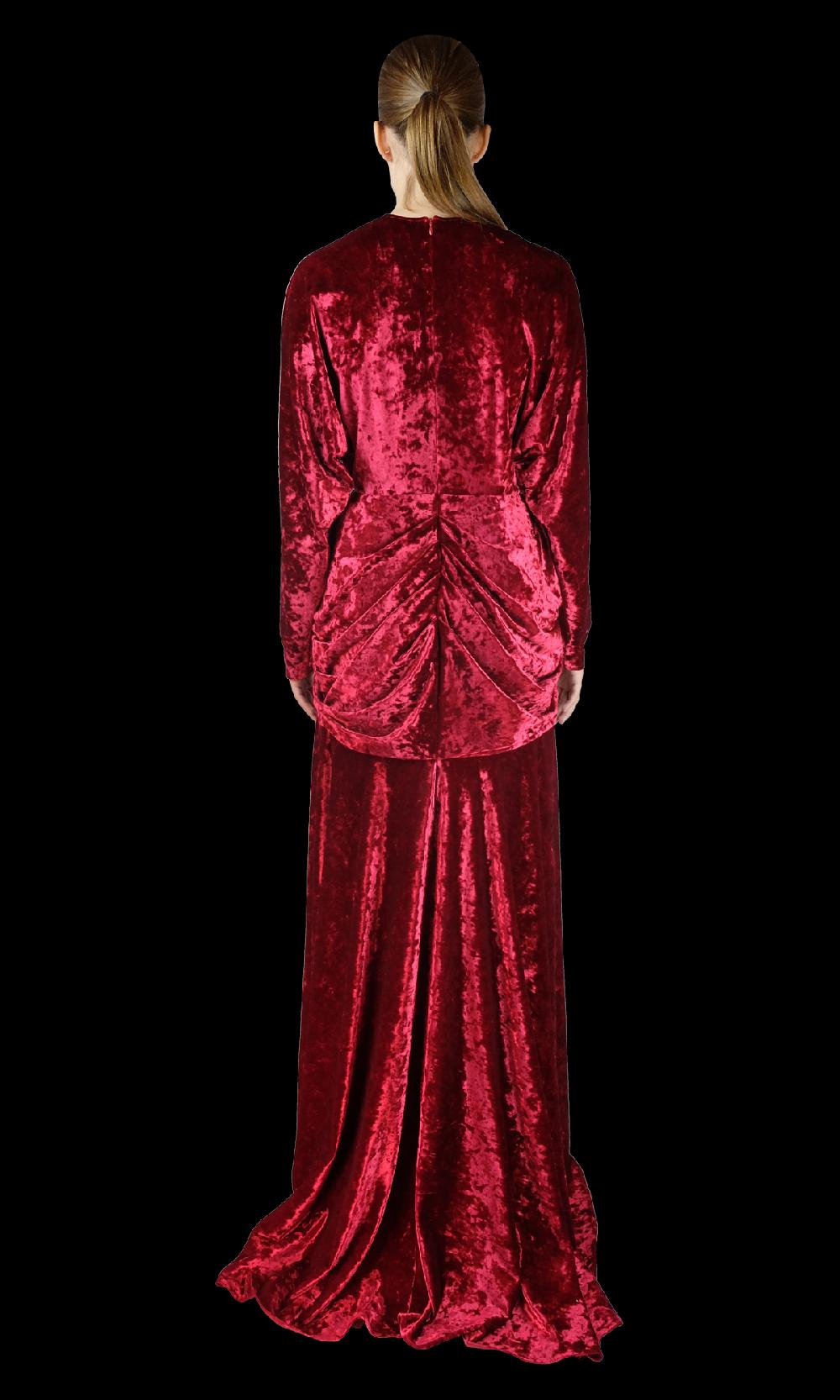 Sara Battaglia Red Carpet Dress