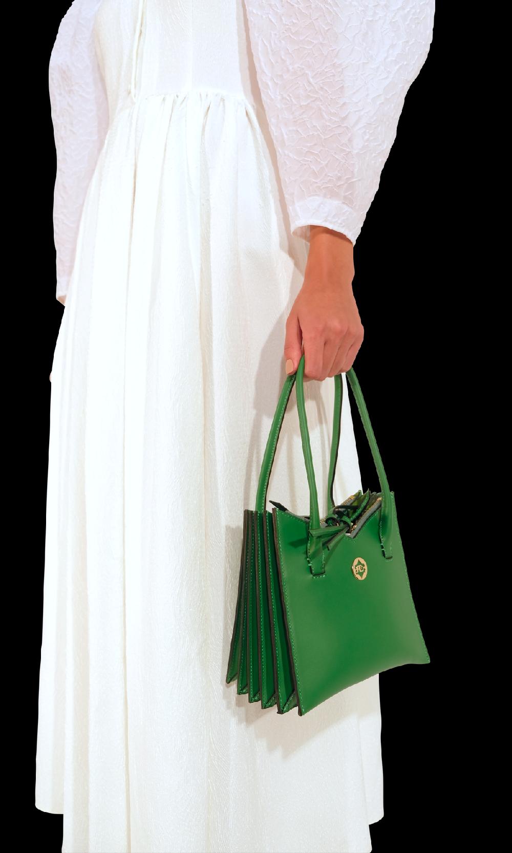 Sara Battaglia Tati Plissé Toy Tote