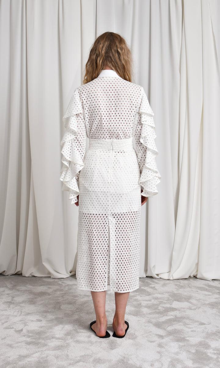 Sara Battaglia Tubino Skirt