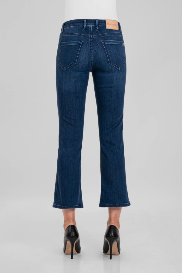 Sartoria Tramarossa JEANS BIANCA FLARE CUT FLARE IN DENIM STRETCH BLU MEDIO