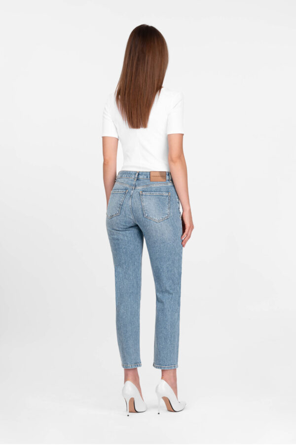 Sartoria Tramarossa JEANS MONICA MUM IN DENIM BLU CHIARO