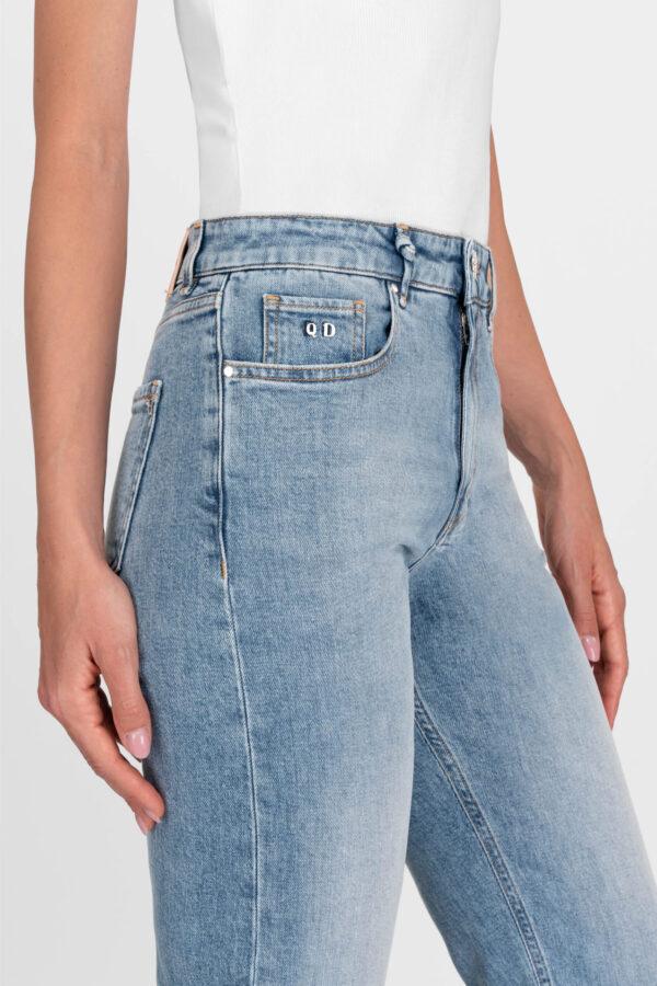 Sartoria Tramarossa JEANS MONICA MUM IN DENIM BLU CHIARO