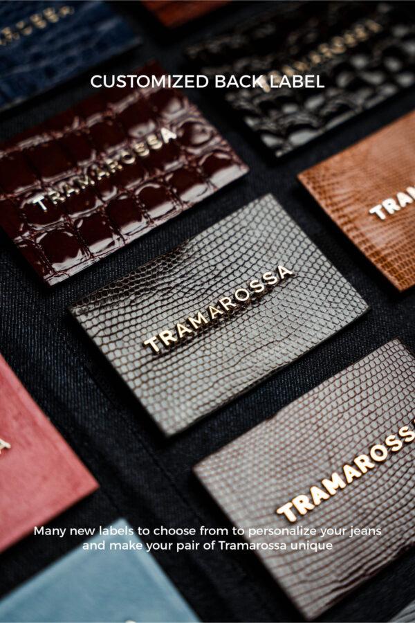 Sartoria Tramarossa PANTALONE LEONARDO ZIP SS SLIM IN GABARDINA DI COTONE STRETCH BEIGE