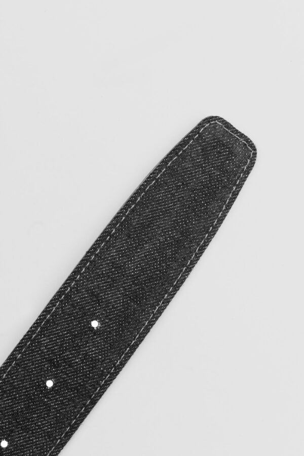 Sartoria Tramarossa CINTURA COLOR ARGENTO IN SUEDE