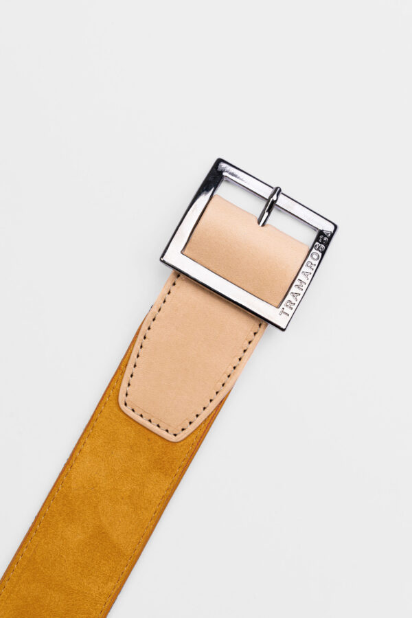 Sartoria Tramarossa CINTURA COLOR OCRA IN SUEDE