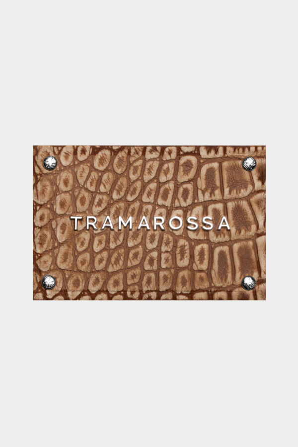 Sartoria Tramarossa Salpa in Alligator – Caramel