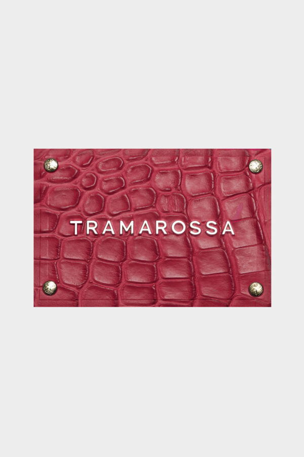 Sartoria Tramarossa Salpa in Alligator – Raspberry