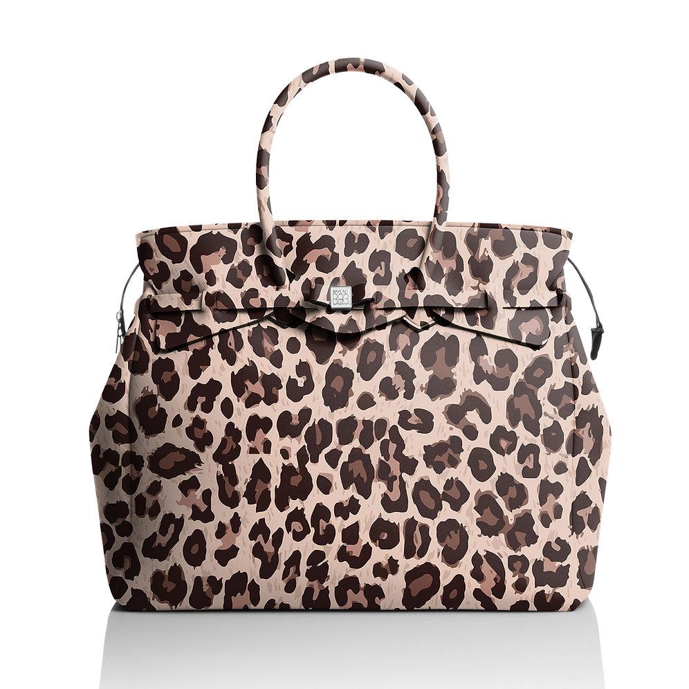 Save My Bag Miss Weekender Plus - Leopard