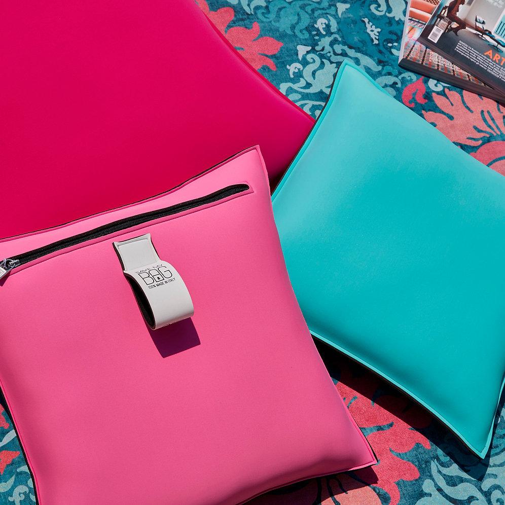 Save My Bag Poly Pillow Small - Color Block