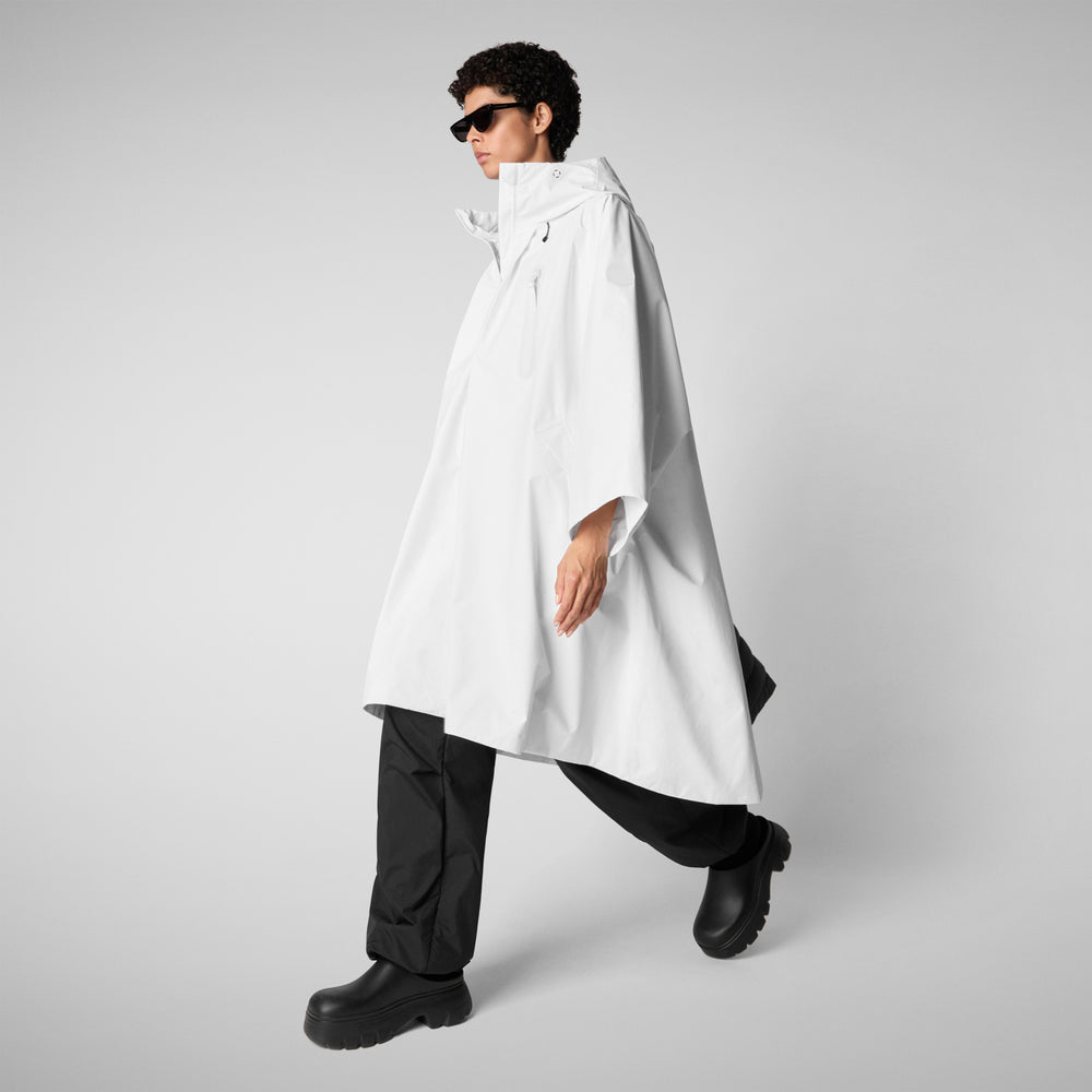 Save The Duck CAPPA CON CAPPUCCIO DONNA KIRA BIANCO