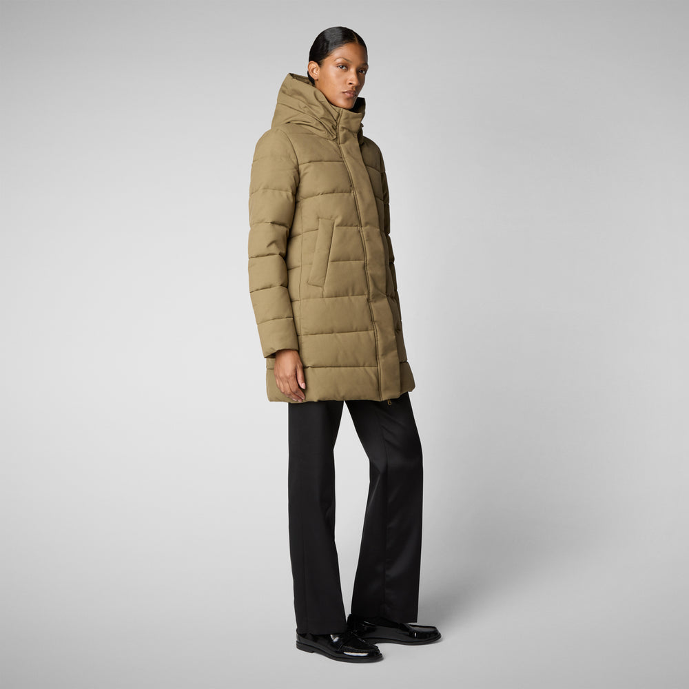 Save The Duck CAPPOTTO CON CAPPUCCIO TATIANA VERDE MUSCHIO