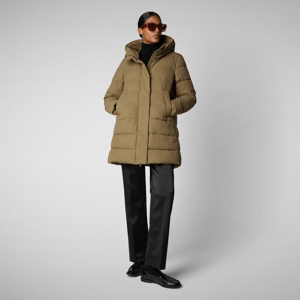 Save The Duck CAPPOTTO CON CAPPUCCIO TATIANA VERDE MUSCHIO