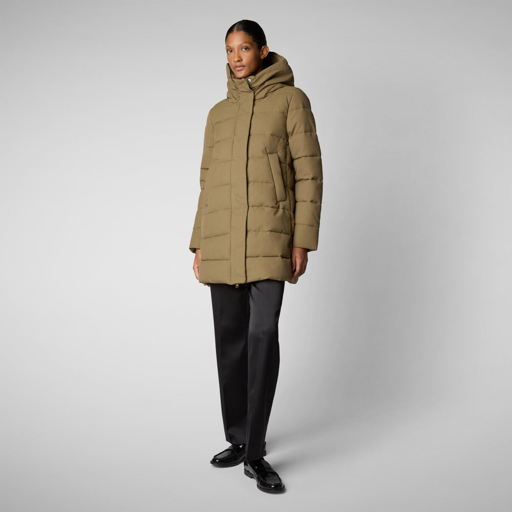 Save the duck CAPPOTTO CON CAPPUCCIO TATIANA VERDE MUSCHIO