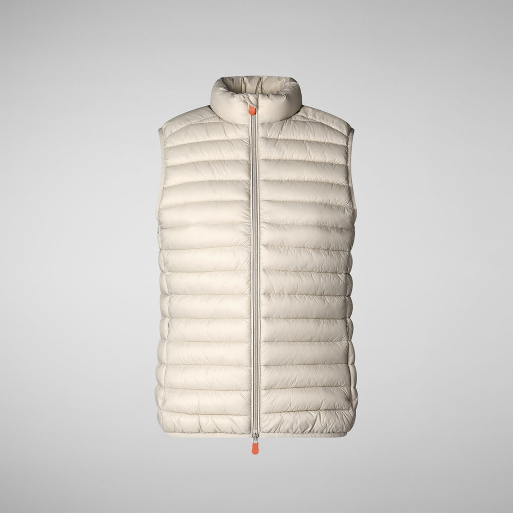 Save The Duck Gilet Imbottito Donna Charlotte Beige Chiaro