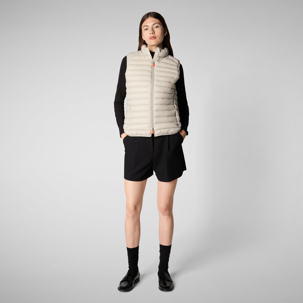 Save the duck Gilet imbottito donna Charlotte Beige chiaro