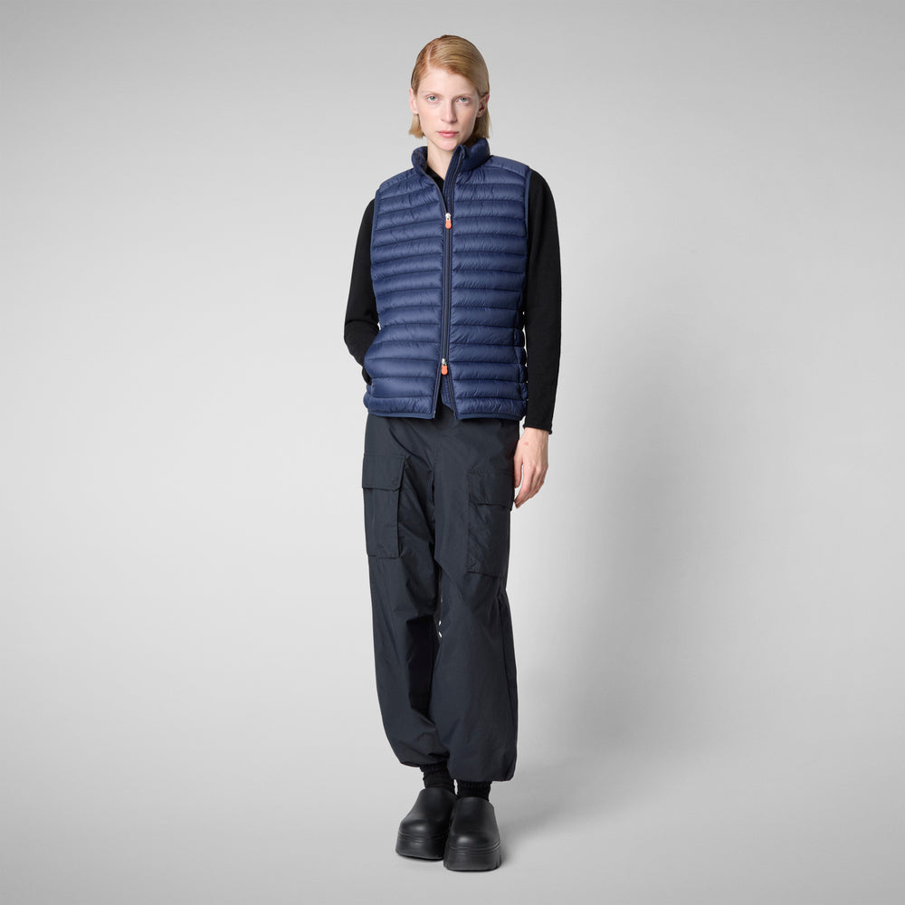 Save the duck Gilet imbottito donna Charlotte blu navy
