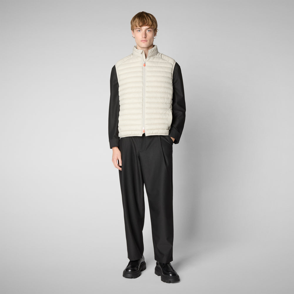 Save the duck Gilet imbottito uomo Adam Beige chiaro