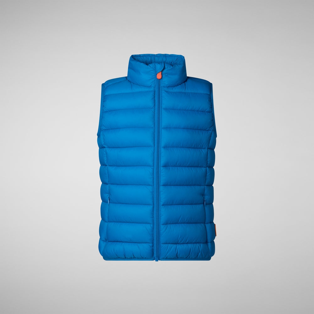 Save the duck GILET UNISEX BAMBINO ANDY BLU MIRTILLO