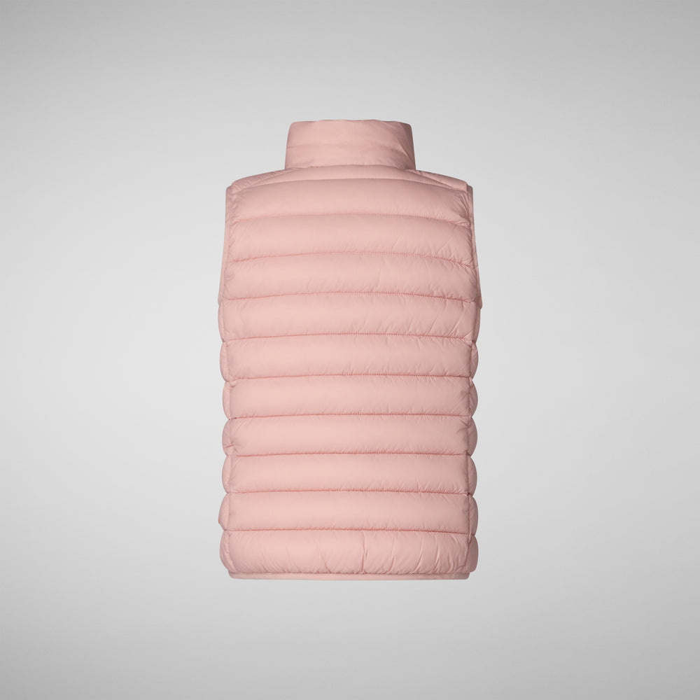Save The Duck GILET UNISEX BAMBINO ANDY ROSA ANTICO