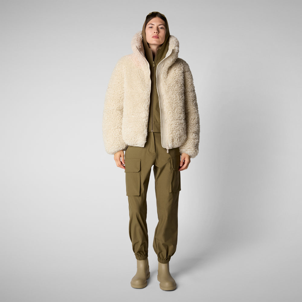 Save The Duck PANTALONI CARGO DONNA GOSY VERDE MUSCHIO