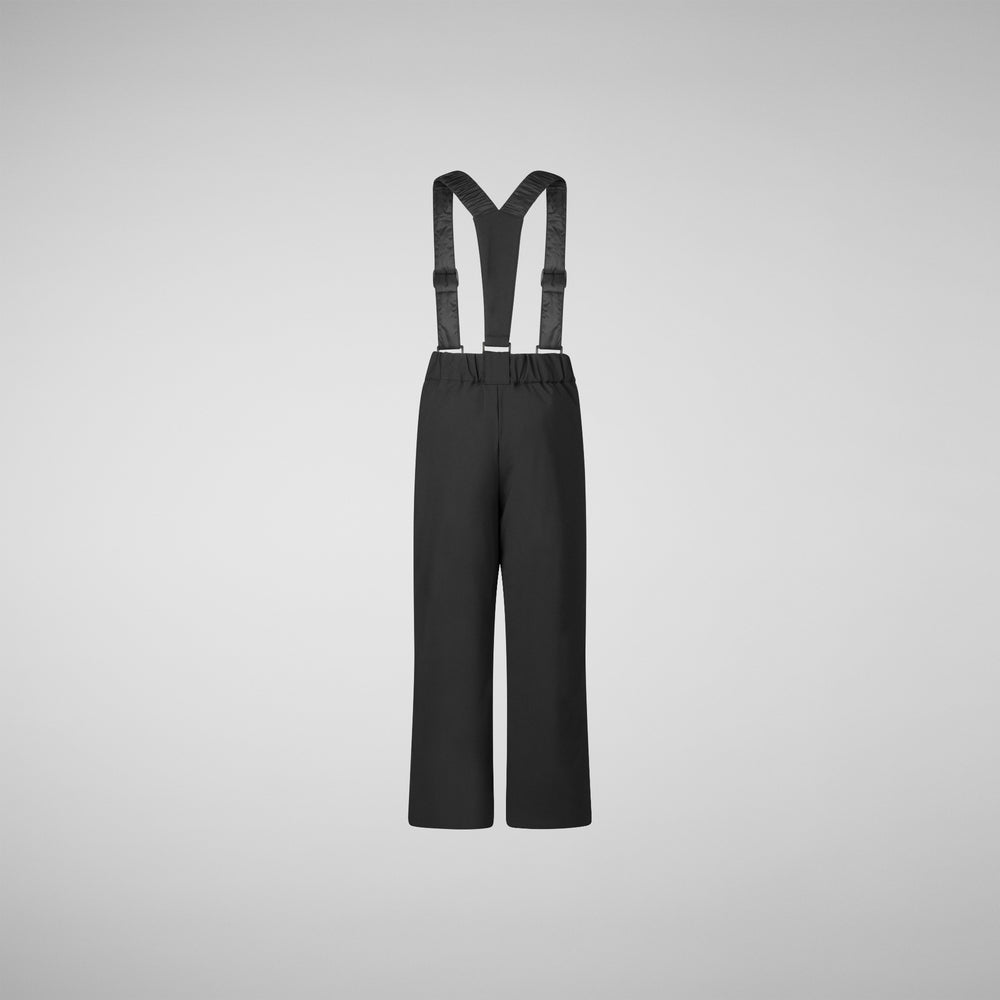 Save The Duck PANTALONI UNISEX BAMBINO CYCAS IN NERO