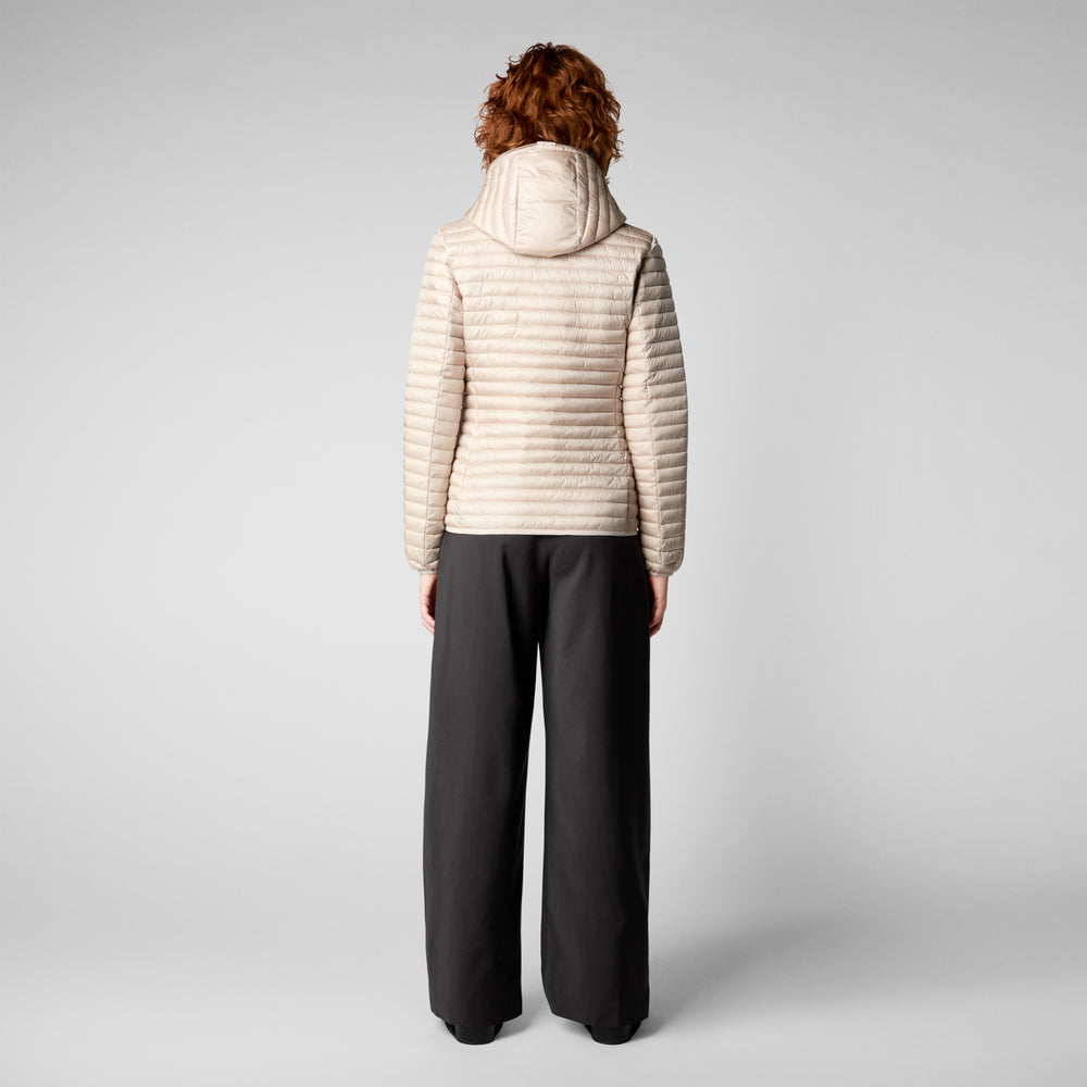 Save The Duck Piumino Animal Free Alexa Beige Sabbia