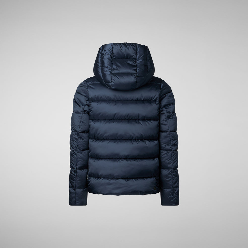 Save The Duck PIUMINO ANIMAL FREE BAMBINA BIBI NIGHT BLU