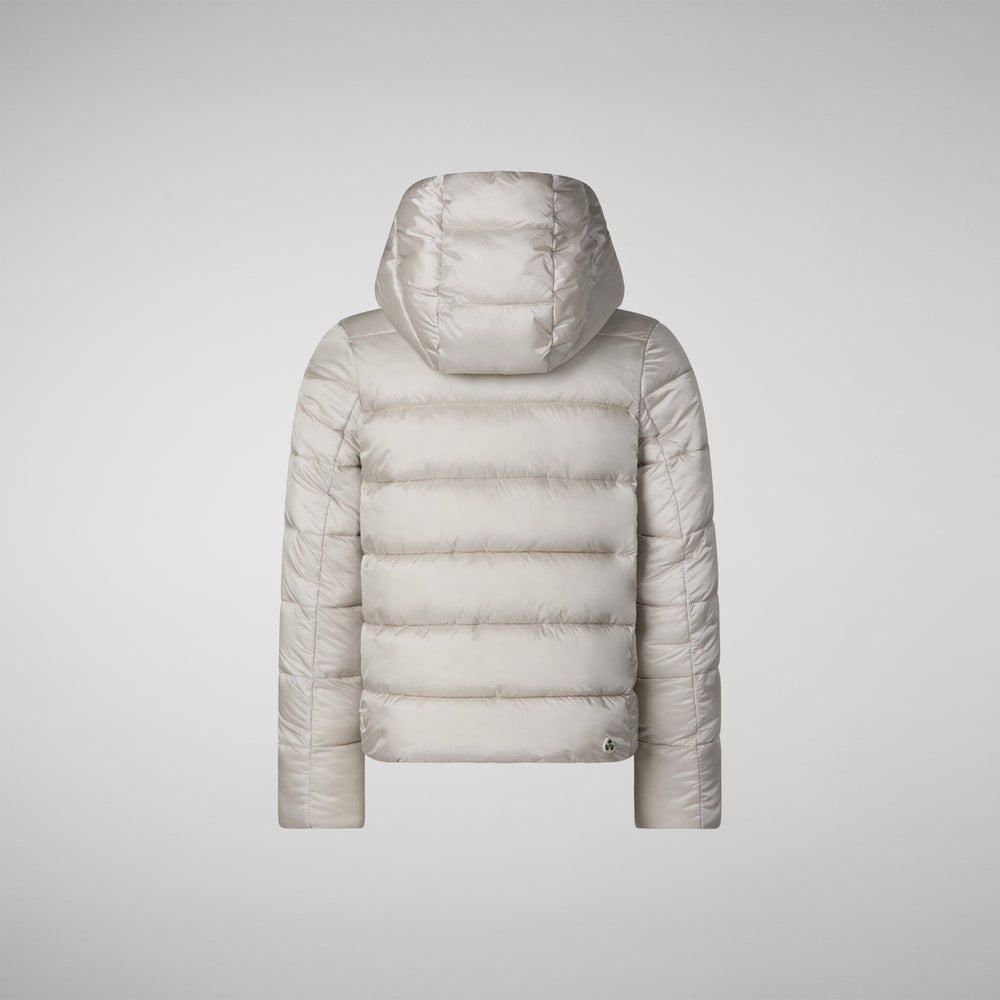 Save The Duck PIUMINO ANIMAL FREE BAMBINA BIBI RAINY BEIGE