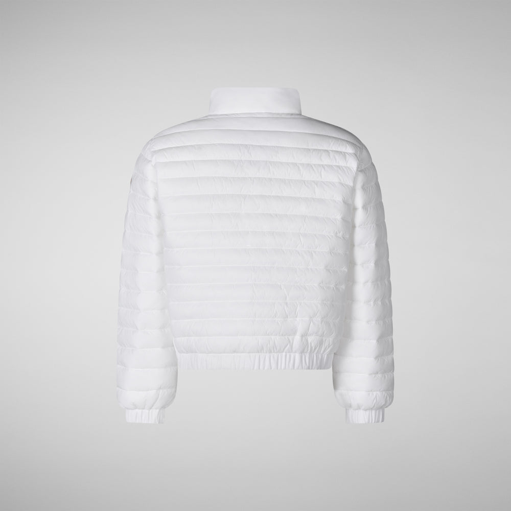 Save The Duck PIUMINO ANIMAL FREE BAMBINA MAE Bianco