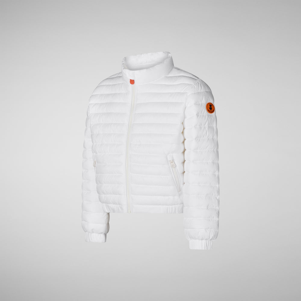 Save The Duck PIUMINO ANIMAL FREE BAMBINA MAE Bianco