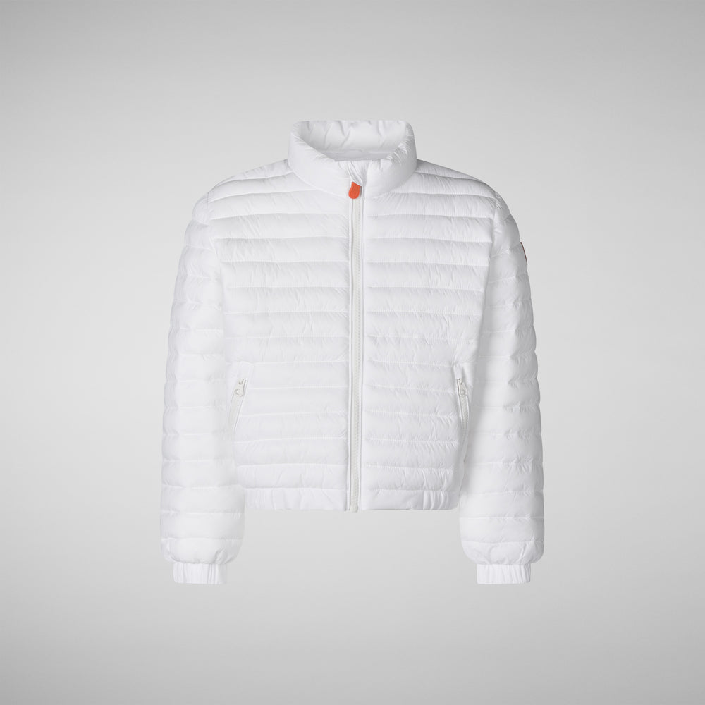 Save the duck PIUMINO ANIMAL FREE BAMBINA MAE bianco Save the duck PIUMINO ANIMAL FREE BAMBINA MAE bianco