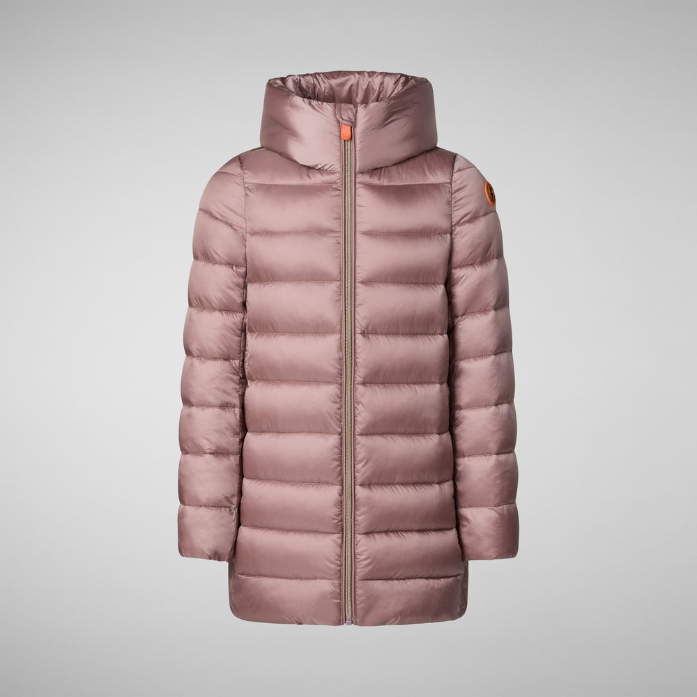 Save the duck PIUMINO ANIMAL FREE CON CAPPUCCIO BAMBINA ORIANA ROSA CIPRIA