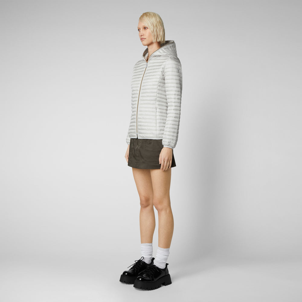 Save The Duck Piumino Animal-free Donna Alexa Grigio Nebbia