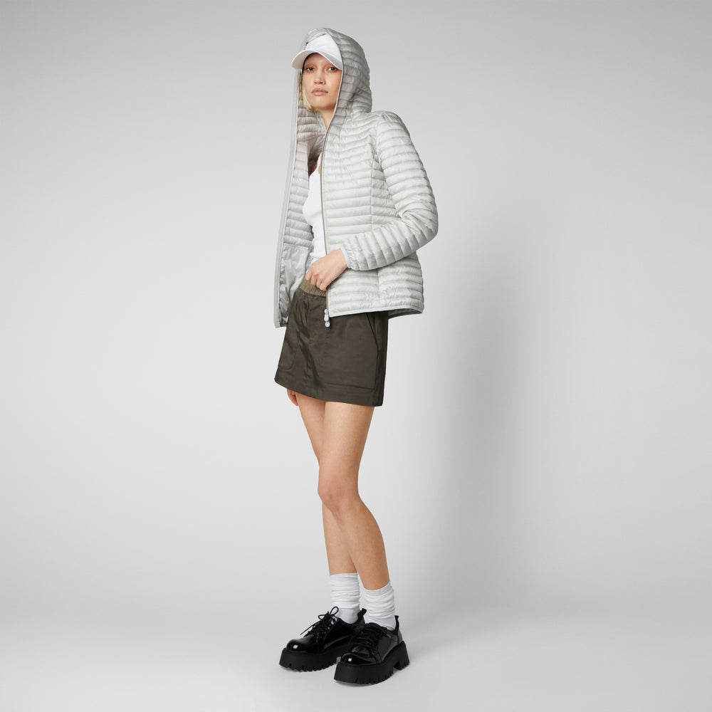 Save The Duck Piumino Animal-free Donna Alexa Grigio Nebbia