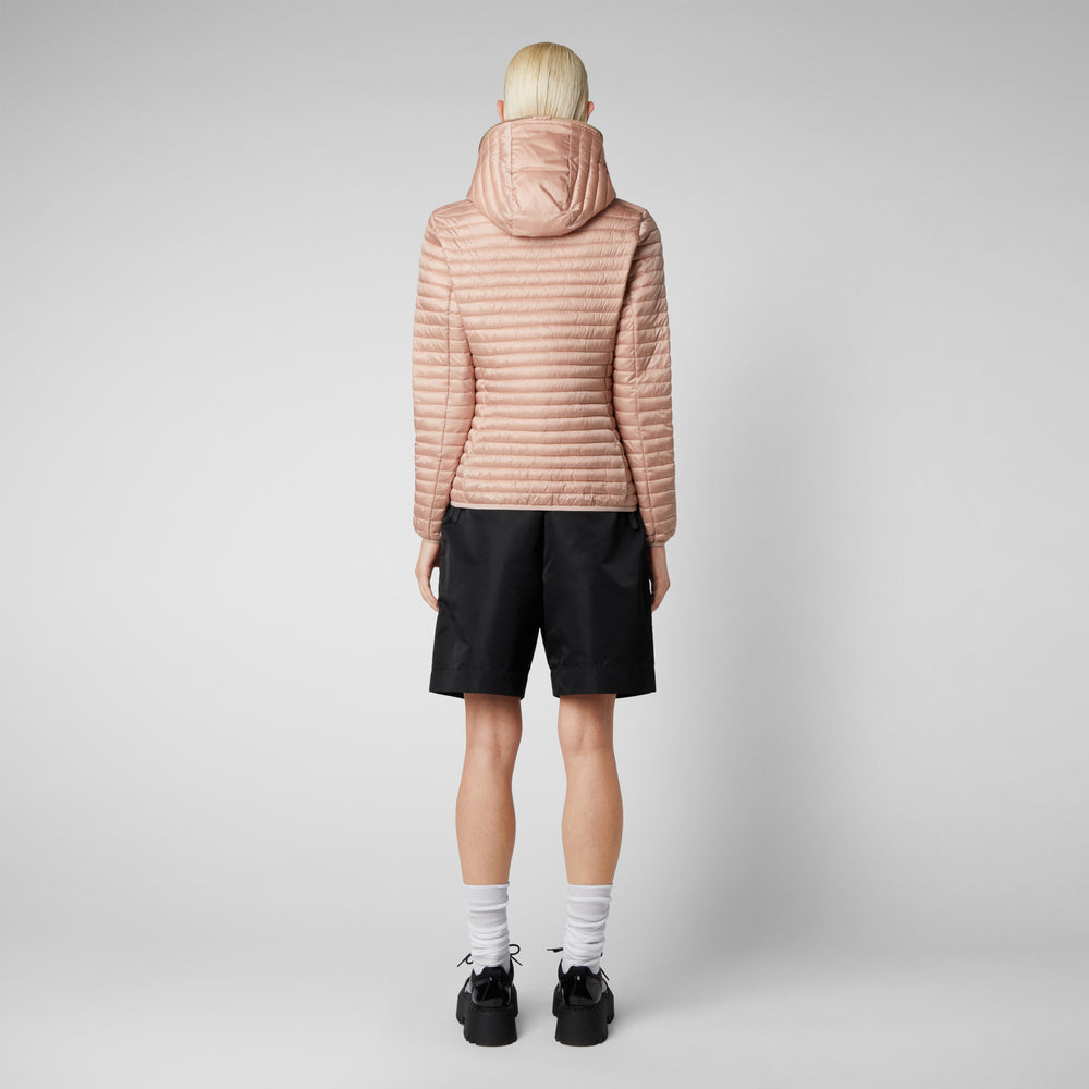 Save The Duck Piumino Animal Free Donna Alexa Rosa Cipria