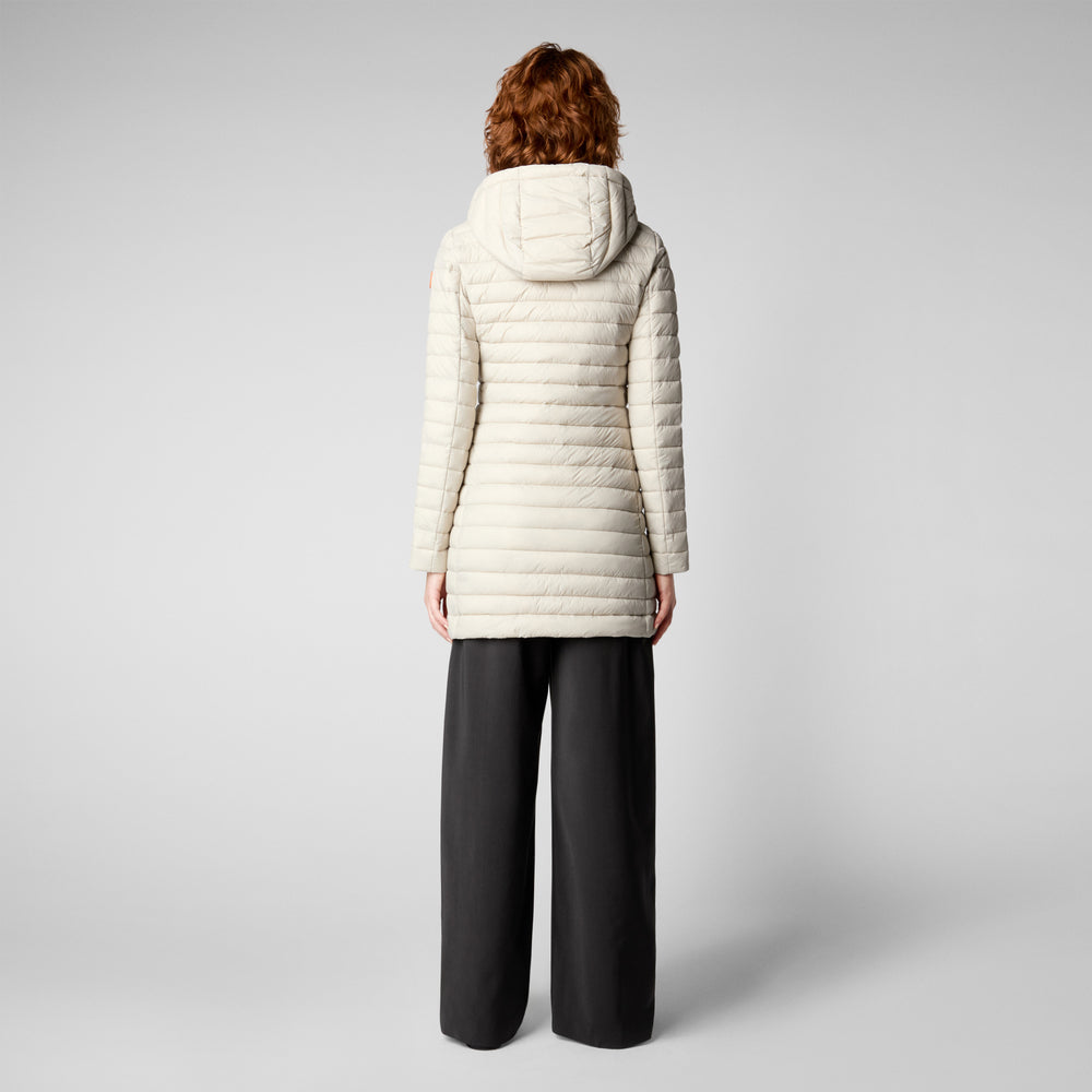 Save The Duck Piumino Animal Free Donna Bryanna Beige Chiaro