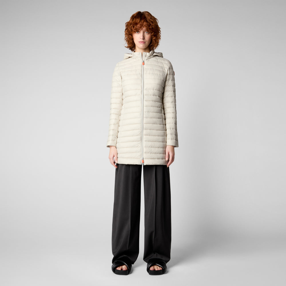 Save the duck Piumino animal free donna Bryanna Beige chiaro