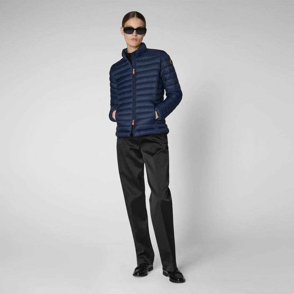 Save The Duck Piumino Animal Free Donna Carly Blu Navy